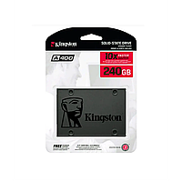 DR SSD Диск Kingston SSDNow A400 240GB 2.5" SATAIII 3D NAND (SA400S37/240G) Характеристика Черный