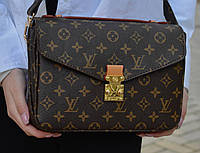 Женская сумочка луи витон через плечо сумка Louis Vuitton (pochette) Louis Vuitton Эко-кожа Denwer P Жіноча