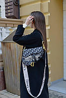 Женская мини сумка диор Dior Saddle Dior Эко-кожа Denwer P Жіноча міні сумка діор Dior Saddle Dior Еко-шкіра