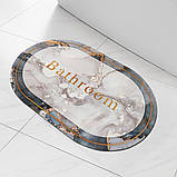 Вологопоглинаючий килимок мармур "Bathroom" 38*58CM*3MM (D) SW-00001569, фото 5