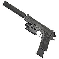 Детский игрушечный пистолет K2012-F, на пульках Denwer P Дитячий іграшковий пістолет K2012-F, на кульках