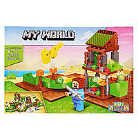 Конструктор MY WORLD 66070-1 (SH0042), 128 деталей Denwer P Конструктор MY WORLD 66070-1 (SH0042), 128 деталей