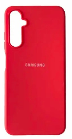 Чохол силіконовий для Samsung A25 4G (A255) Silicone Case Full (Червоний)