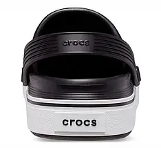 Crocs Off Court Clog Black Крокс чоловічі жіночі, фото 4