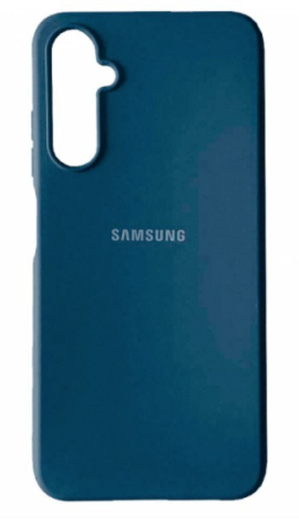 Чохол силіконовий для Samsung A25 4G (A255) Silicone Case Full (Темно-синій)