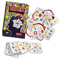 Настольная игра "BRAIN" от 6-ти лет Denwer P Настільна гра "BRAIN" MKE0501 від 6-ти років