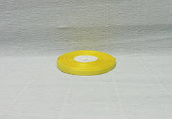 Репсова стрічка, Жовта, 0,5 см