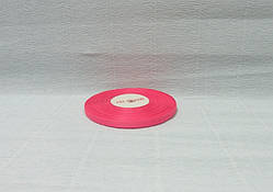 Репсова стрічка, Темно-рожева, 0,5 см