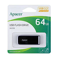 TU  TU USB Flash Drive 3.2 Apacer AH356 64Gb Цвет Черный