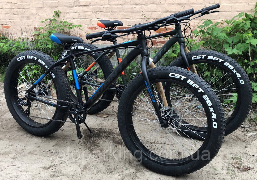 Алюмінієвий фетбайк 26/4.0 Avanti Fat гідравлічні гальма (fatbike) велосипед позашляховик фетбайк