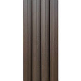 Декоративна стінова рейка венге 3000*160*23мм (D) SW-00001537, фото 5