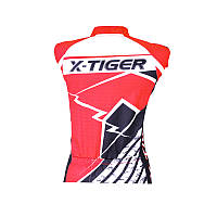 Тор! Вело костюм жіночий X-Tiger XW-CT-154 кофта з довгим рукавом штани Red 2XL