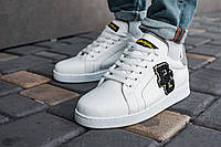 Кеды мужские Dolce&Gabbana Snakers D&G White кроссовки дольче габана Denwer P Кеди чоловічі Dolce&Gabbana
