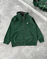 Кофта Nike спортивна чоловіча кофта найк з капюшоном - green Denwer P