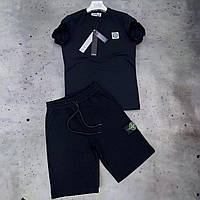 Чоловіча футболка та шорти Stone Island Premium шорты мужская / стонік стоун айленд Чоловича футболка поло майка