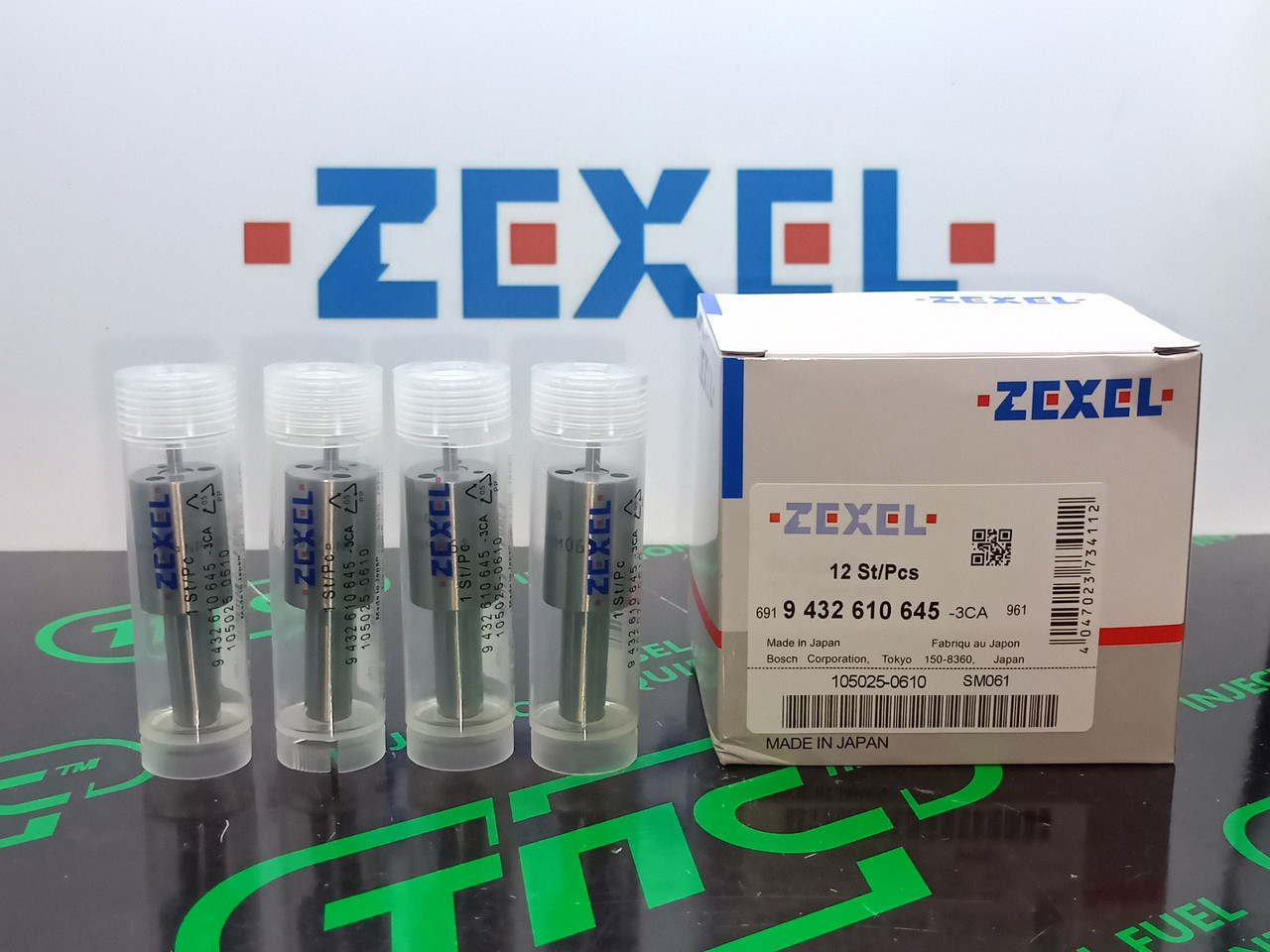 Розпилювач дизельної форсунки 9 432 610 707 (DLLA 154 PN 040) (ан. 105017-0400) ZEXEL ISUZU