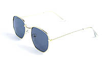 Zen-bl-g Унисекс очки против солнца для мужчин и женщин с тонкой металлической оправой Denwer P Zen-bl-g