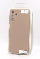 Чехол для телефона Samsung A14(4G) Silicon Original FULL №3 Pink sand (4you)