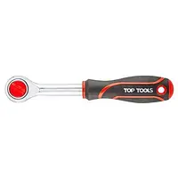 Трещоточный ключ Top Tools 38D101 (1/4, 150 мм)