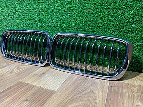 Ніздрі решітки радіатора BMW 7 E38 1992-1996 ХРОМ БМВ е38 Нові ґрати хром бмв е38