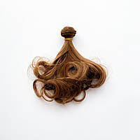 Волосся Глянець для ляльок Локони на Кінцях 15 см Русявий