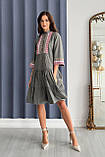 Жіноча сукня з фактурною тканиною 44-50 розміри, фото 2