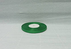 Репсова стрічка, Зелена, 0,5 см
