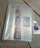 Біндер для фотокарток К-ПОП прозорий альбом для карток K-POP lomo card на 288 шт №5, фото 3