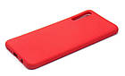 Чохол силіконовий для Samsung A30S / A50 / A50s Silicone Case Full (Червоний), фото 4