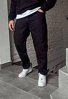 Джинсы мужские черные джинсовые штаны Staff 15 black regular Denwer P Джинси чоловічі чорні джинсові штани