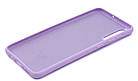 Чохол силіконовий для Samsung A30S / A50 / A50s Silicone Case Full (Бузковий), фото 3