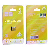 Тор! Картка пам'яті Hoco Micro SDHS 32 GB Жовта