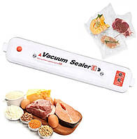 Вакуумный упаковщик бытовой вакууматор VACUUM SEALER + 10 пакетів