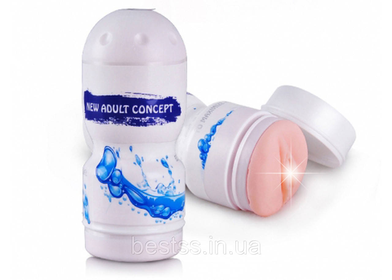 Мастурбатор у колбі у вигляді вагіни Passion Cup Vagina New Adult Concept