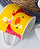 Кружка з бамбуковою кришкою "Love Cup", 450мл (Велика керамічна чашка для чаю), фото 10