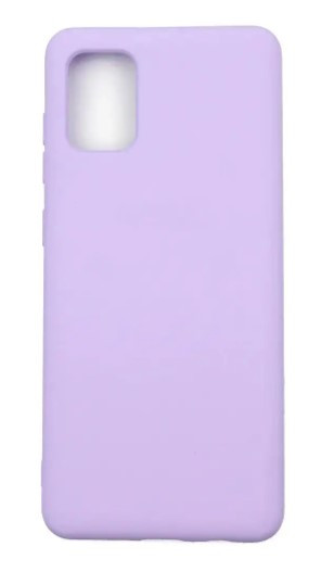 Чохол силіконовий для Samsung A31 (A315) Silicone Case Full (Бузковий)