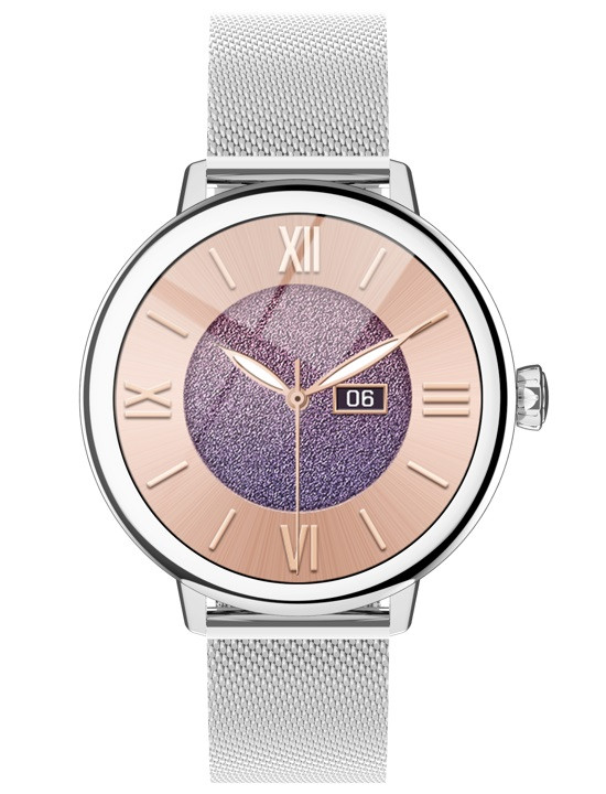 Умные женские серебряные часы Smart Lady Ultra Silver Denwer P Розумний жіночий годинник срібний Smart Lady - фото 3 - id-p2195332397
