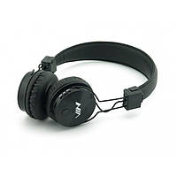 Тор! Бездротові Bluetooth Навушники з MP3 плеєром NIA-X3 Радіоблютуз Чорні