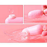 Подвійне вакуумне віброяйце "Вуманайзер" з USB-проводом 10 режимів - Вібратори, фото 4