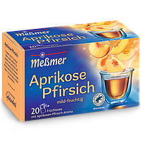 Чай Messmer Aprikose Pfirsich 20s 55g