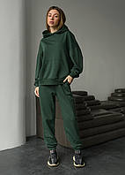 Жіночий спортивний зелений костюм Staff sa green oversize Denwer P
