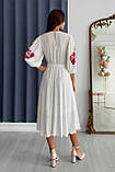 Жіноча сукня з фактурної тканини 44-50 розміри, фото 4