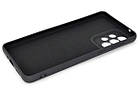 Чохол силіконовий для Samsung A33 5G (A336) Silicone Case Full (Чорний), фото 3