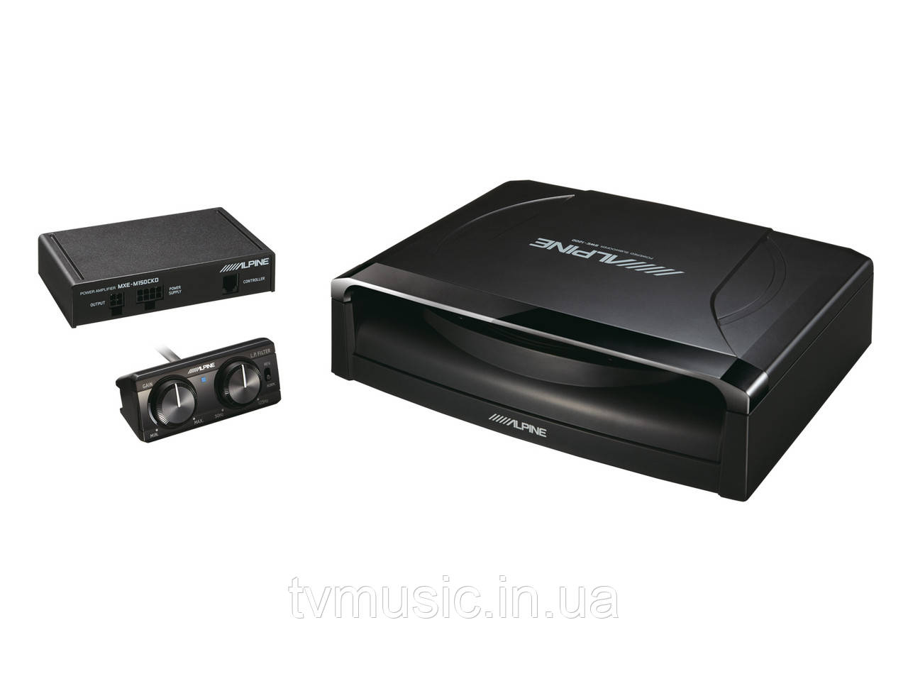 Активний сабвуфер ALPINE SWE-1200, фото 1