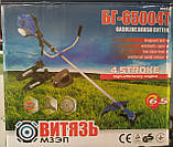 Бензокоса ВИТЯЗЬ БГ-6500 4Т (4-х тактна), фото 10