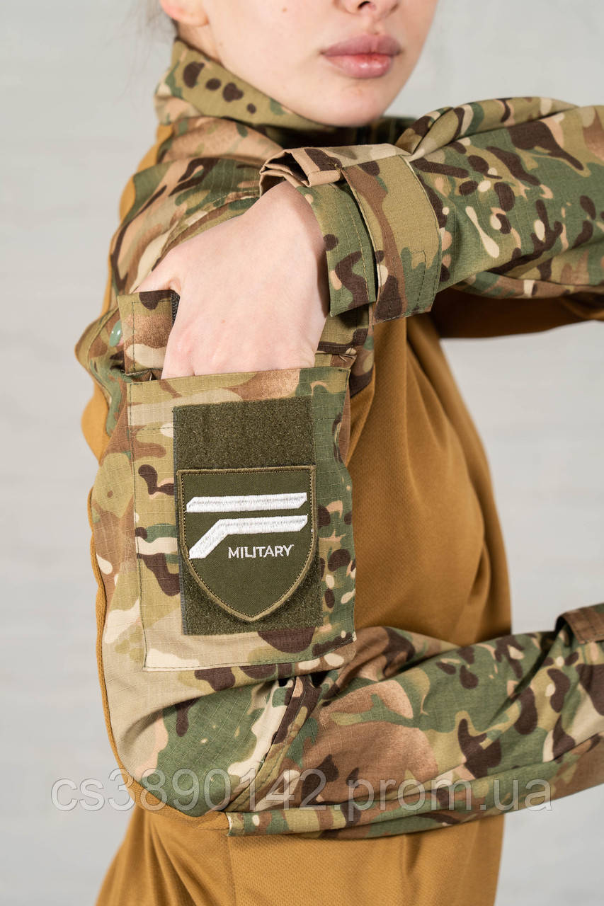 Костюм армейский мультикам рип стоп женский военный камуфляжный зсу тактическая форма multicam штурмовая EWQ - фото 6 - id-p2195365563