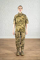 Армейская форма пиксель тактическая rip-stop женская летняя уставная пиксельный камуфляжный костюм боевой EWQ