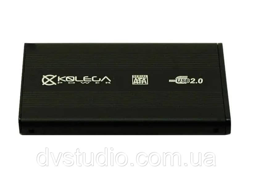 USB 2.0 карман (алюминевый) для HDD SATA 2.5" (USB-HDD карман) 1 день гар. - фото 2 - id-p2195358638
