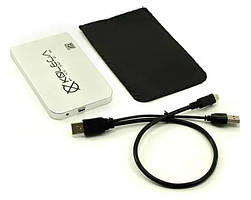 Mini USB 2.0 кишеня для HDD SATA 2.5" (USB-HDD кишеня) 1 день гар.
