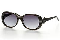 Жіночі брендові окуляри чорні сонцезахисні очки булгарі Bvlgari Denwer P